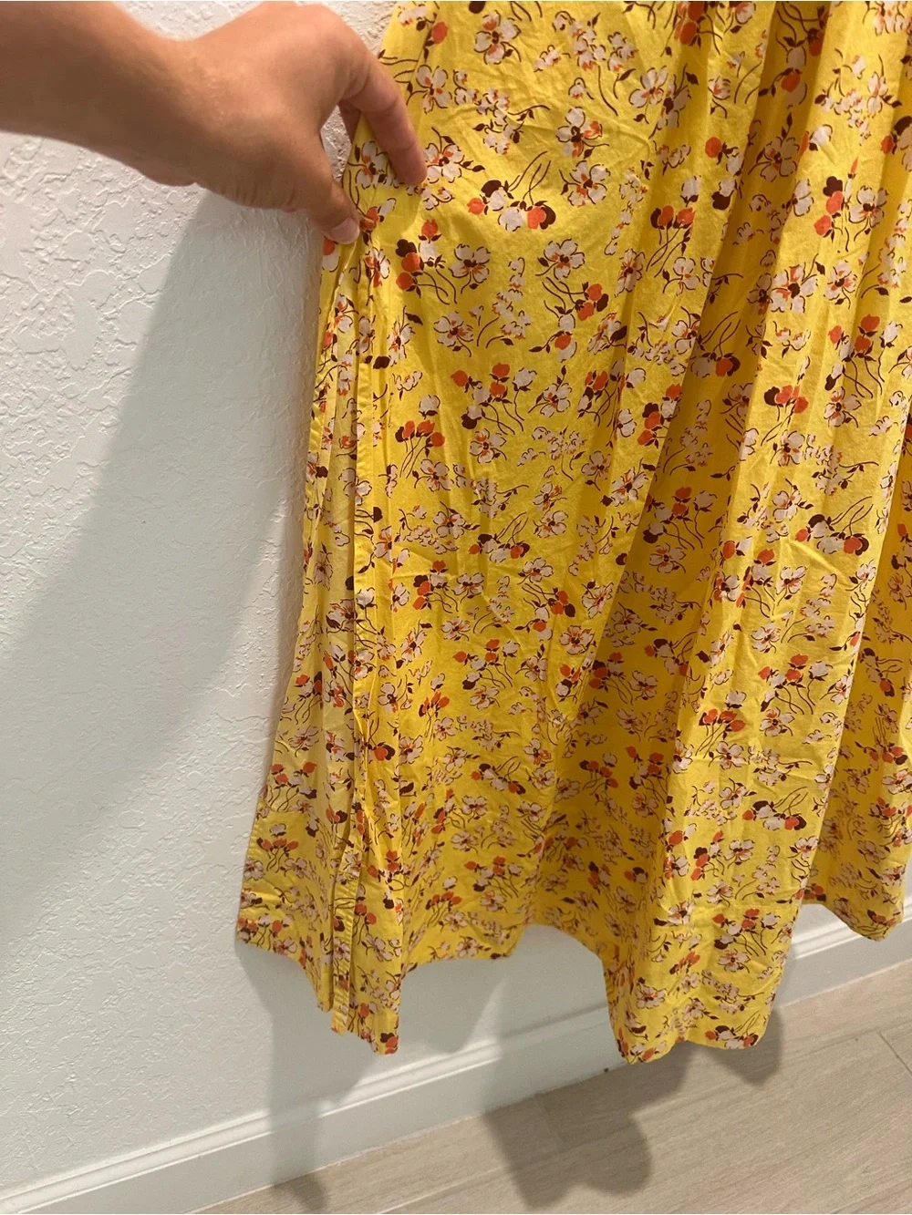 Polo Ralph Lauren Yellow Smocked Sundress